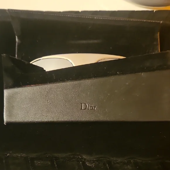 Dior Black and White Revolution Aviator Designer Sunglasses - Picture 6 of 7